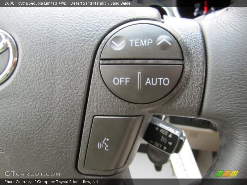 Desert Sand Metallic / Sand Beige 2008 Toyota Sequoia Limited 4WD