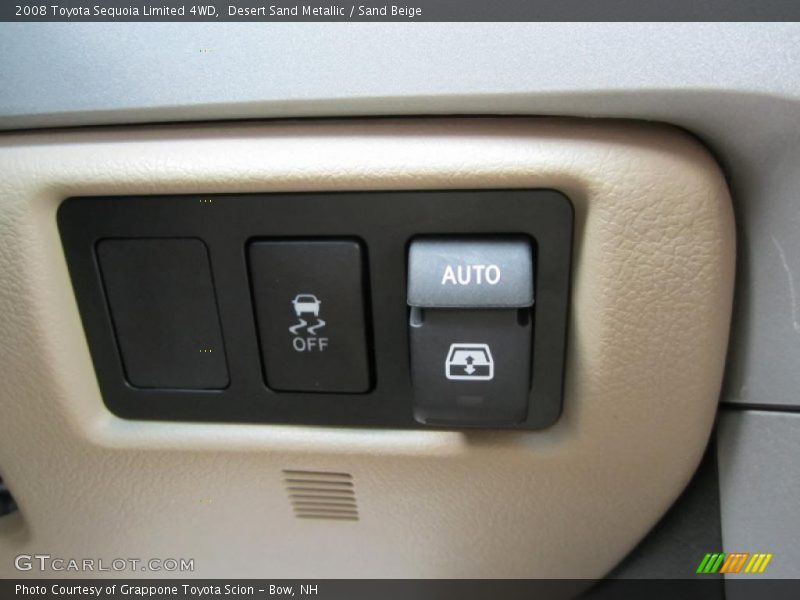 Desert Sand Metallic / Sand Beige 2008 Toyota Sequoia Limited 4WD