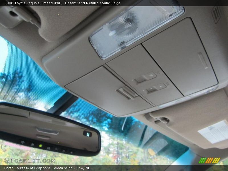 Desert Sand Metallic / Sand Beige 2008 Toyota Sequoia Limited 4WD
