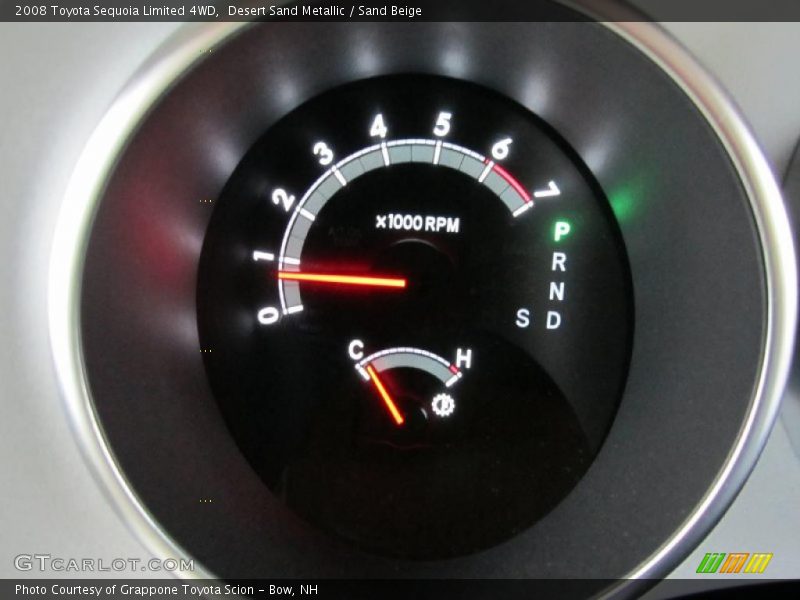 Desert Sand Metallic / Sand Beige 2008 Toyota Sequoia Limited 4WD