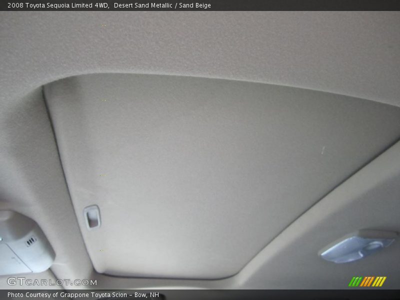 Desert Sand Metallic / Sand Beige 2008 Toyota Sequoia Limited 4WD