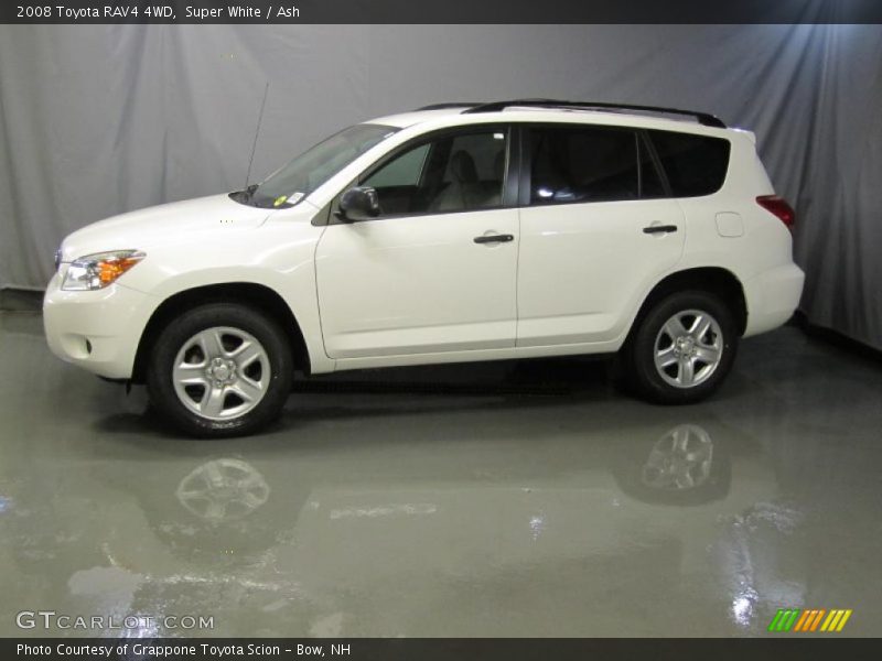 Super White / Ash 2008 Toyota RAV4 4WD
