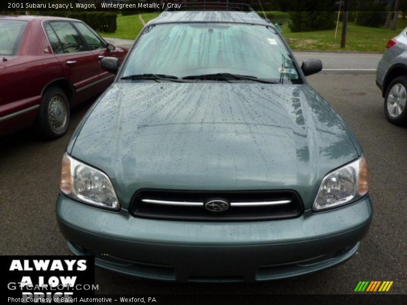 Wintergreen Metallic / Gray 2001 Subaru Legacy L Wagon