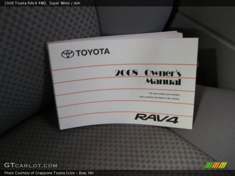 Super White / Ash 2008 Toyota RAV4 4WD