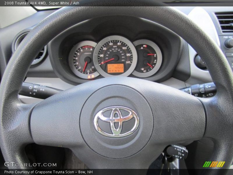Super White / Ash 2008 Toyota RAV4 4WD