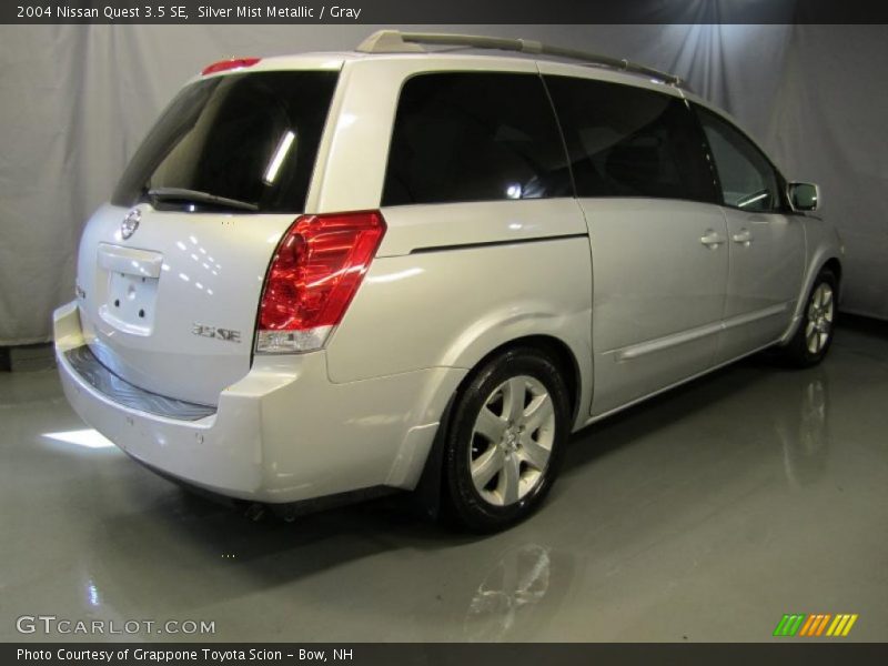 Silver Mist Metallic / Gray 2004 Nissan Quest 3.5 SE