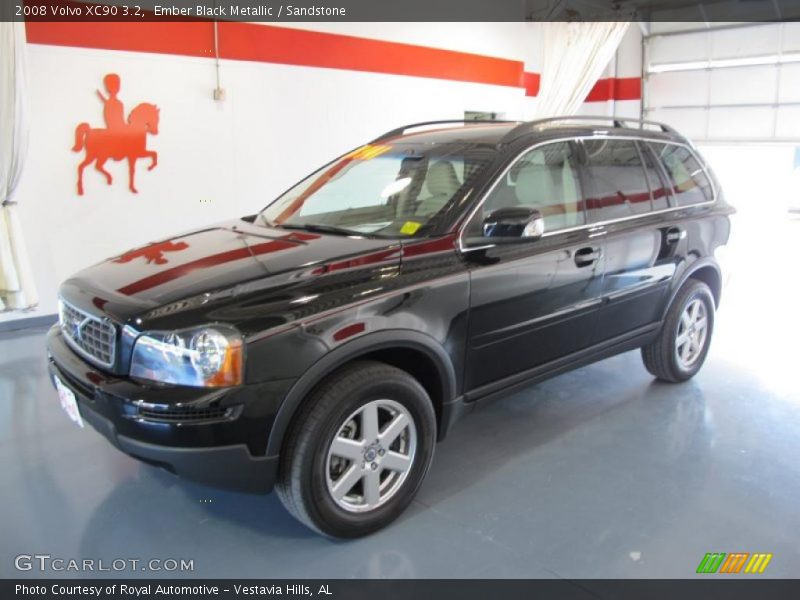 Ember Black Metallic / Sandstone 2008 Volvo XC90 3.2