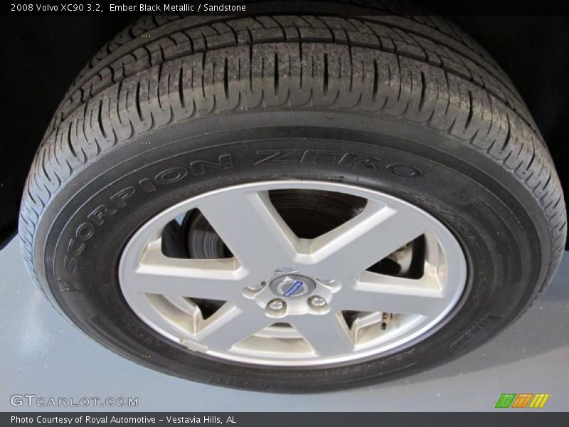 Ember Black Metallic / Sandstone 2008 Volvo XC90 3.2