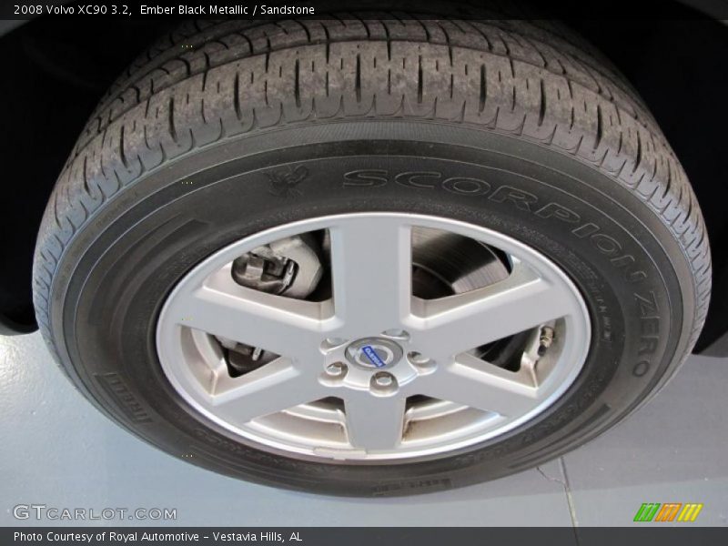 Ember Black Metallic / Sandstone 2008 Volvo XC90 3.2