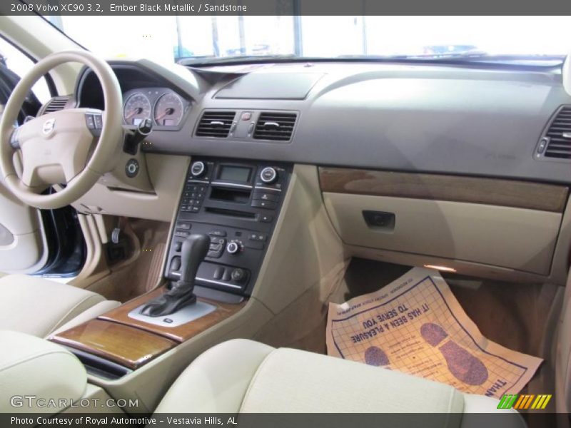 Ember Black Metallic / Sandstone 2008 Volvo XC90 3.2