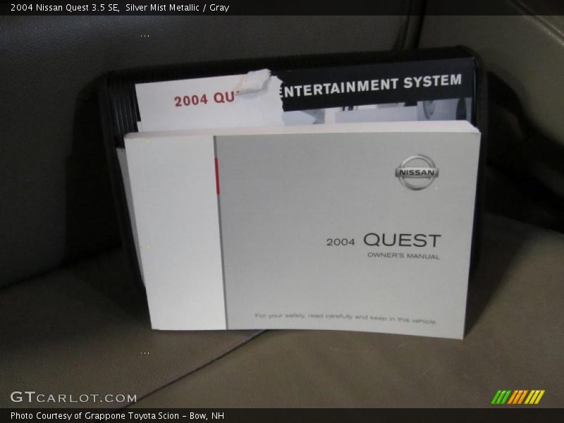 Silver Mist Metallic / Gray 2004 Nissan Quest 3.5 SE