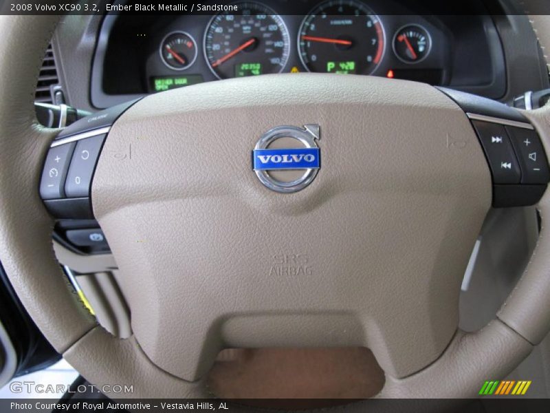 Ember Black Metallic / Sandstone 2008 Volvo XC90 3.2