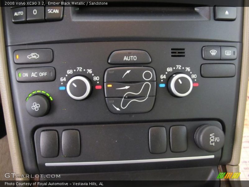 Ember Black Metallic / Sandstone 2008 Volvo XC90 3.2