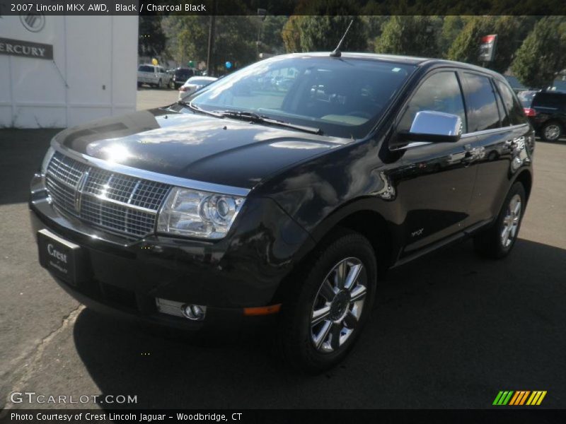 Black / Charcoal Black 2007 Lincoln MKX AWD