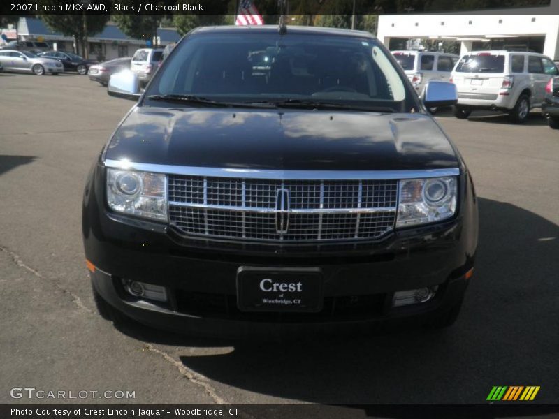 Black / Charcoal Black 2007 Lincoln MKX AWD