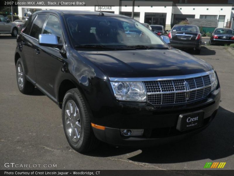 Black / Charcoal Black 2007 Lincoln MKX AWD