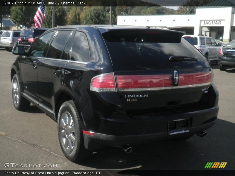 Black / Charcoal Black 2007 Lincoln MKX AWD