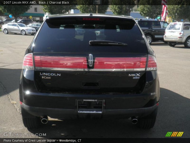 Black / Charcoal Black 2007 Lincoln MKX AWD