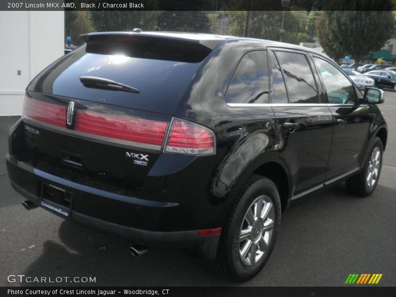 Black / Charcoal Black 2007 Lincoln MKX AWD