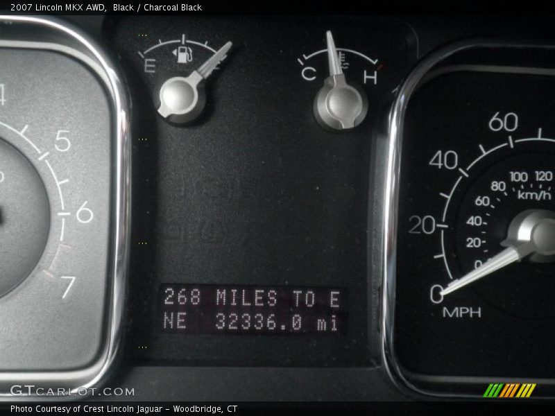 Black / Charcoal Black 2007 Lincoln MKX AWD