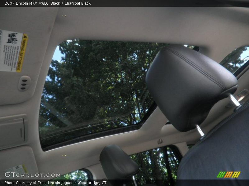 Black / Charcoal Black 2007 Lincoln MKX AWD