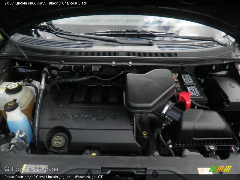 Black / Charcoal Black 2007 Lincoln MKX AWD