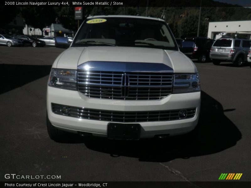 White Suede Metallic / Stone 2008 Lincoln Navigator Luxury 4x4