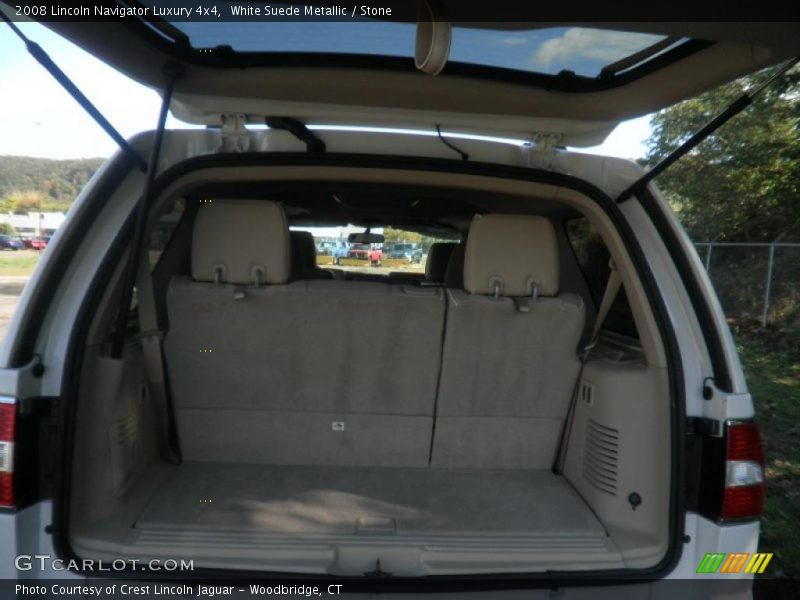 White Suede Metallic / Stone 2008 Lincoln Navigator Luxury 4x4