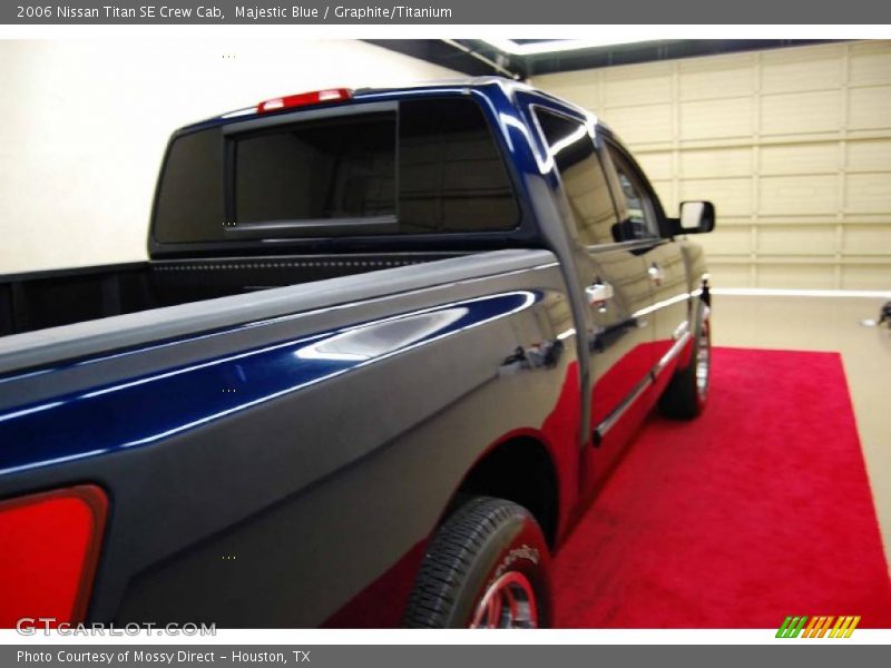 Majestic Blue / Graphite/Titanium 2006 Nissan Titan SE Crew Cab