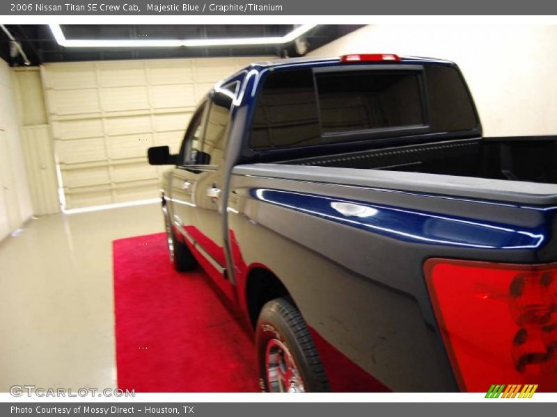 Majestic Blue / Graphite/Titanium 2006 Nissan Titan SE Crew Cab