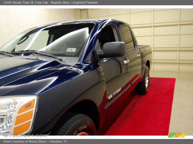 Majestic Blue / Graphite/Titanium 2006 Nissan Titan SE Crew Cab