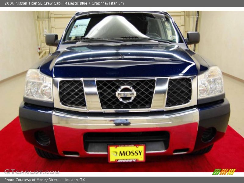 Majestic Blue / Graphite/Titanium 2006 Nissan Titan SE Crew Cab