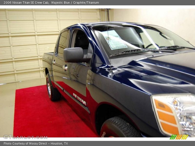 Majestic Blue / Graphite/Titanium 2006 Nissan Titan SE Crew Cab