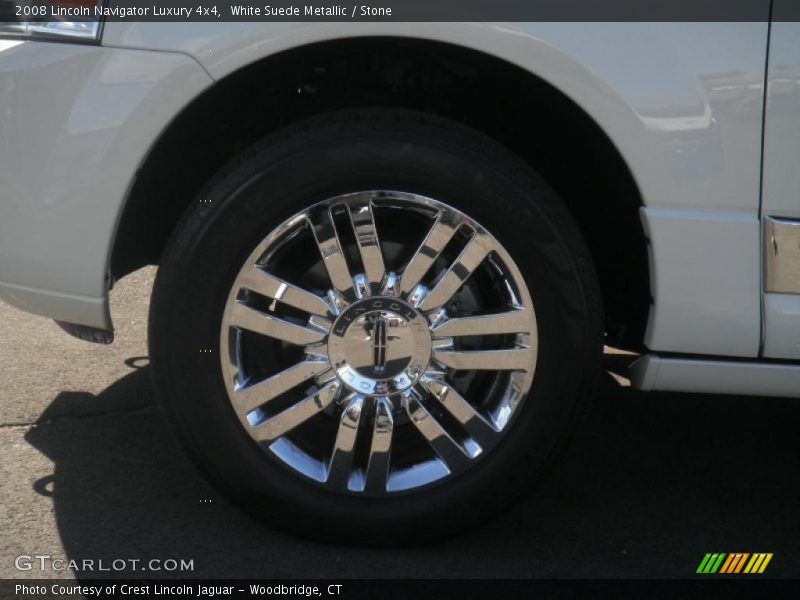 White Suede Metallic / Stone 2008 Lincoln Navigator Luxury 4x4