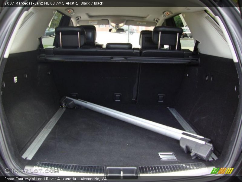 Black / Black 2007 Mercedes-Benz ML 63 AMG 4Matic