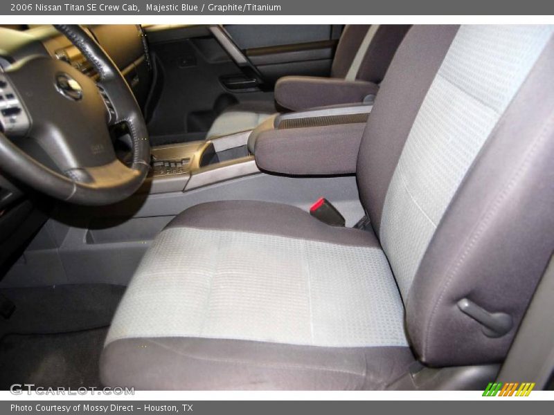 Majestic Blue / Graphite/Titanium 2006 Nissan Titan SE Crew Cab