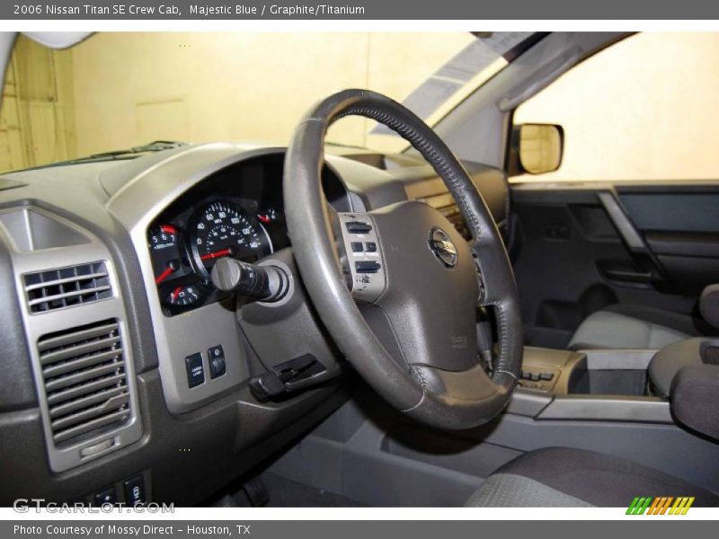 Majestic Blue / Graphite/Titanium 2006 Nissan Titan SE Crew Cab