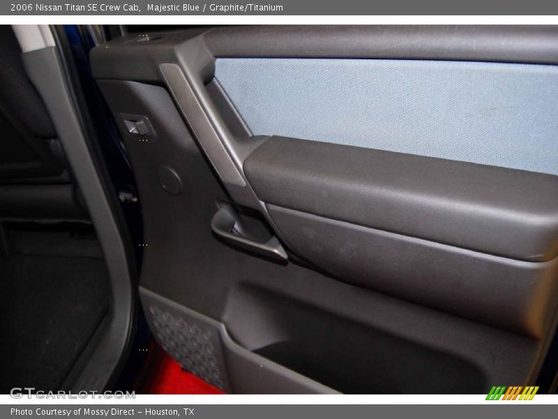 Majestic Blue / Graphite/Titanium 2006 Nissan Titan SE Crew Cab