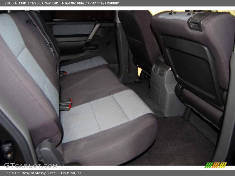Majestic Blue / Graphite/Titanium 2006 Nissan Titan SE Crew Cab