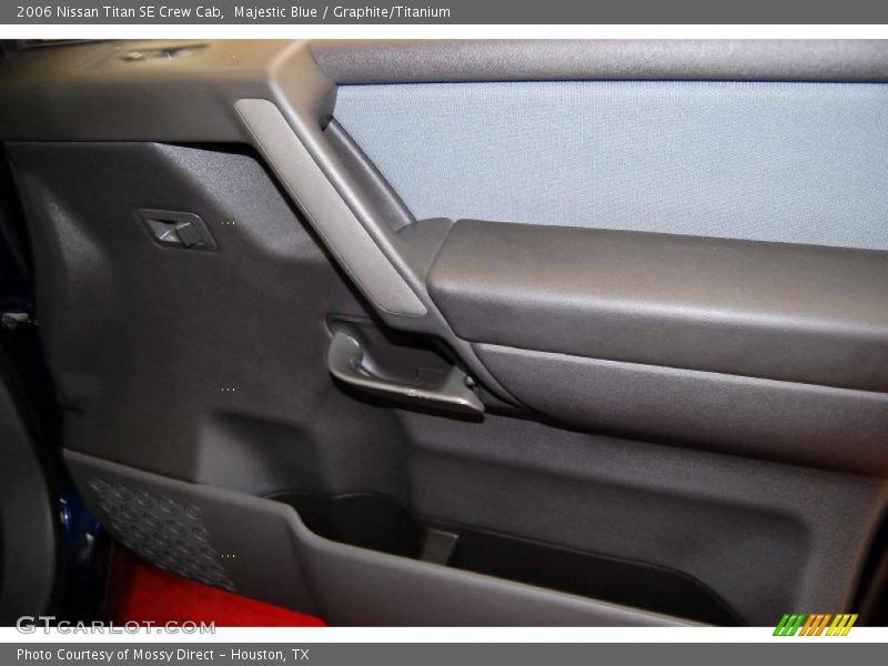 Majestic Blue / Graphite/Titanium 2006 Nissan Titan SE Crew Cab