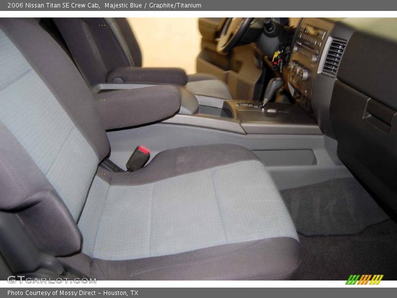 Majestic Blue / Graphite/Titanium 2006 Nissan Titan SE Crew Cab