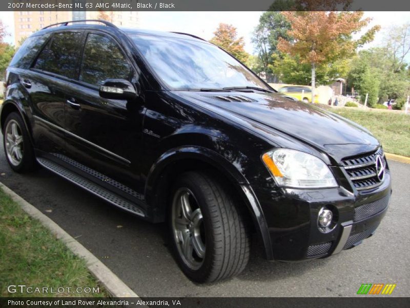 Black / Black 2007 Mercedes-Benz ML 63 AMG 4Matic