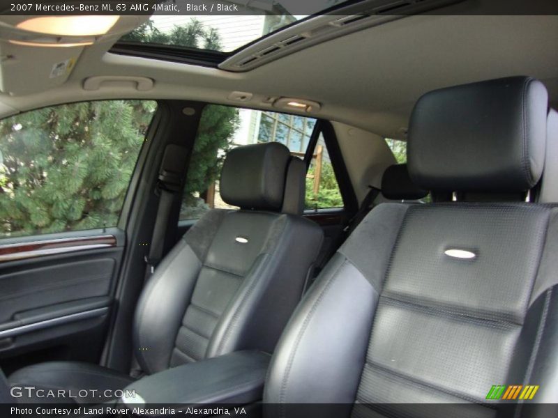 Black / Black 2007 Mercedes-Benz ML 63 AMG 4Matic
