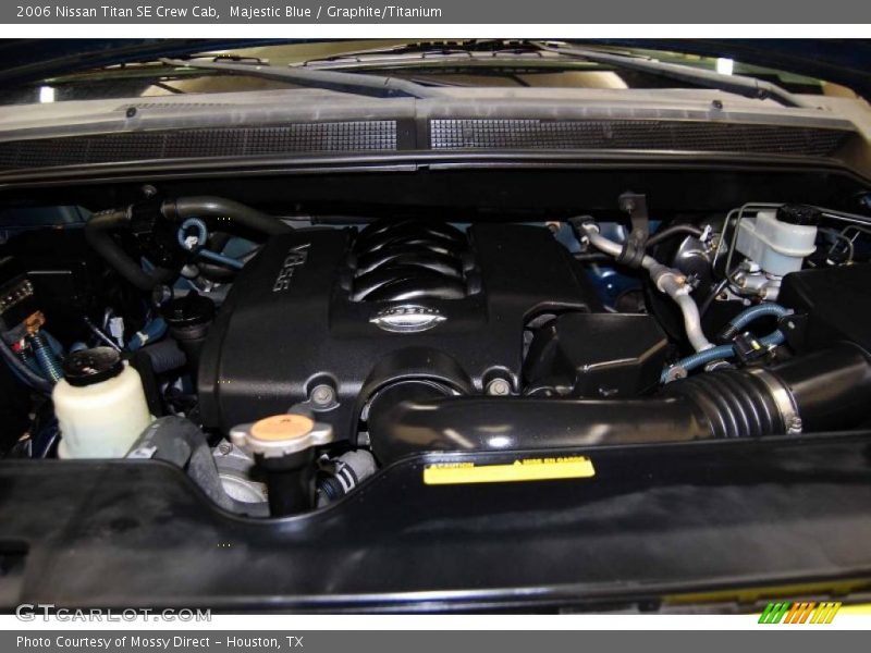 Majestic Blue / Graphite/Titanium 2006 Nissan Titan SE Crew Cab