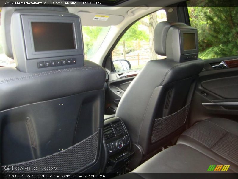 Black / Black 2007 Mercedes-Benz ML 63 AMG 4Matic