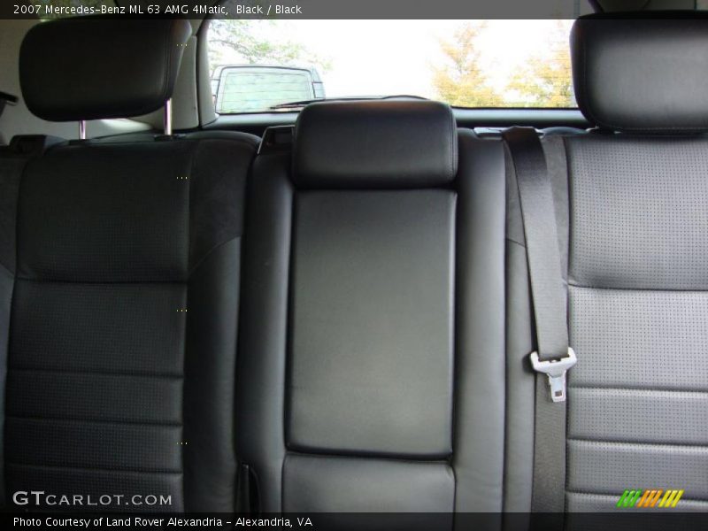 Black / Black 2007 Mercedes-Benz ML 63 AMG 4Matic
