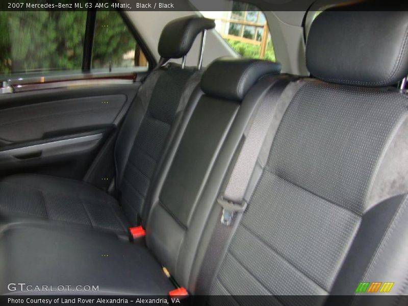Black / Black 2007 Mercedes-Benz ML 63 AMG 4Matic