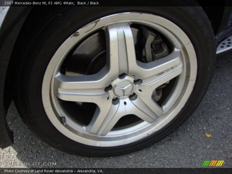 Black / Black 2007 Mercedes-Benz ML 63 AMG 4Matic