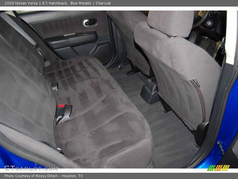 Blue Metallic / Charcoal 2009 Nissan Versa 1.8 S Hatchback