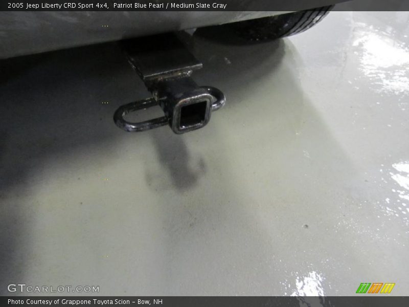 Patriot Blue Pearl / Medium Slate Gray 2005 Jeep Liberty CRD Sport 4x4